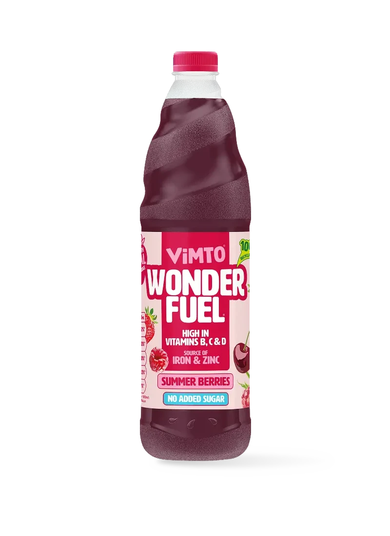 Vimto Wonderfuel Summer Berries Bottle